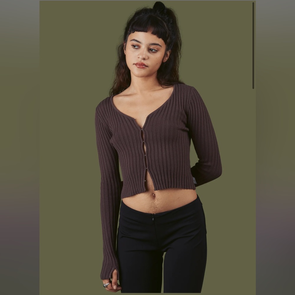 UNIF Wink Top - M / Brown